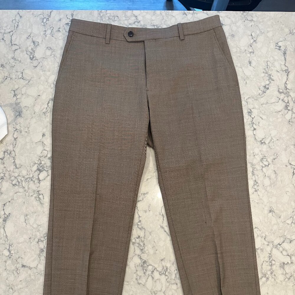 Tommy Hilfiger Tan Suit Pants 33W x 30L
